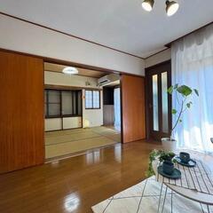 南向き5DKのファミリー向け住宅。耐震補強、設備更新済み。