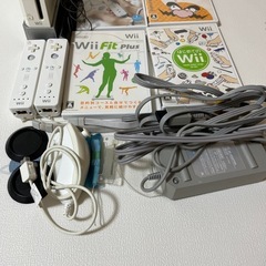任天堂　Wii 本体　リモコン　カセット　アダプターの画像