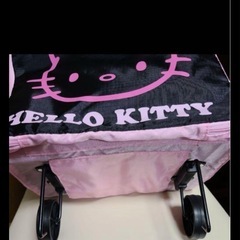 ハローキティ 折り畳みキャリーエコバッグ の画像