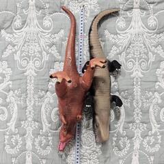【☘️中古】恐竜とクロコダイルのフィギュアセットの画像