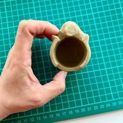 困りモアイ モアイ 水槽 シェルター シュリンプ 小エビの画像