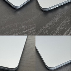 MacBook Air M4 スカイブルー 極美品 充電9回の画像