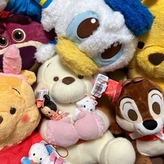 ディズニー　まとめ売り　ぬいぐるみ　マスコット　ドナルド　プーさん　ミッキーの画像
