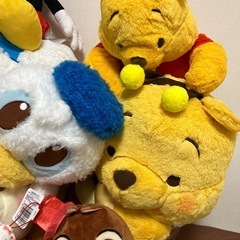 ディズニー　まとめ売り　ぬいぐるみ　マスコット　ドナルド　プーさん　ミッキーの画像