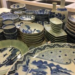 いらなくなった食器やぬいぐるみ
