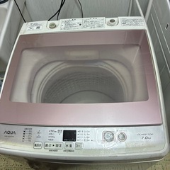 2018年制AQUA7kg縦型洗濯機の画像