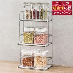 ニトリ 調味料ラック3段の画像