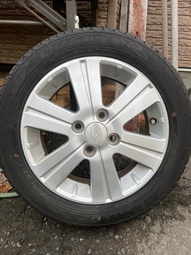 スバル純正14インチアルミホイール スバル純正 ENKEI製 14インチ 4.5J 155/65R14 4本セット