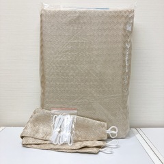 新品未使用品　カーテン　100×178 の画像