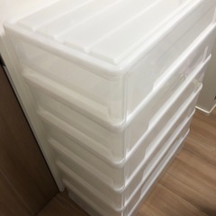 【受け渡し予定】ニトリ　押入れ　収納ケースSの画像