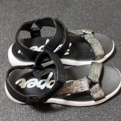 レディース　サンダル　zipper　Zipper　サイズL　箱無しの画像