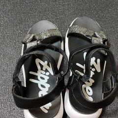 レディース　サンダル　zipper　Zipper　サイズL　箱無しの画像