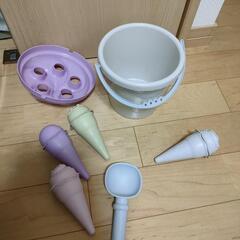お砂場セット　アイスの画像