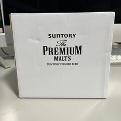 【新品未使用】【非売品】サントリー　プレミアム　モルツ　陶製タンブラー　箱入りセット（ペア）の画像