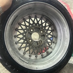 当時物　ボルクメッシュ　15インチ　114.3 4H 7.5J Bタイプの画像