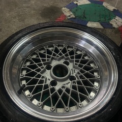 当時物　ボルクメッシュ　15インチ　114.3 4H 7.5J Bタイプの画像