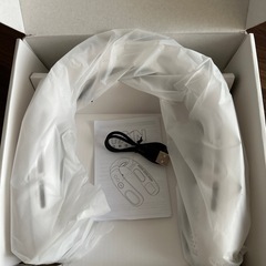 新品同様　cold compress neck fan ホワイトの画像