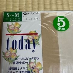 【新品】NAIGAIストッキング10足組の画像