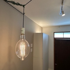 イカ釣りランプのレプリカ　LEDペンダントライトの画像