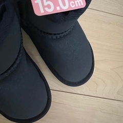 新品未使用！ ベビー　キッズ フェイクファーブーツ サイズ15cmの画像