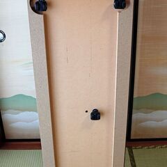 テレビ台　幅113cm 奥行40cm 高さ36.8cm　キャスター付きの画像