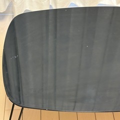 折りたたみ テーブル ブラックの画像