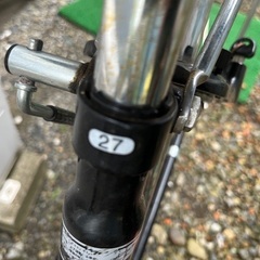 自転車　ママチャリ　27インチの画像