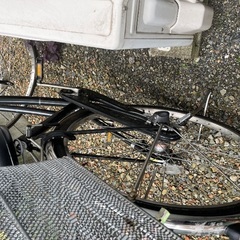 自転車　ママチャリ　27インチの画像