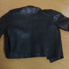バイク　レディス　ライダーズジャケット革　新品　当時４７０００円の画像