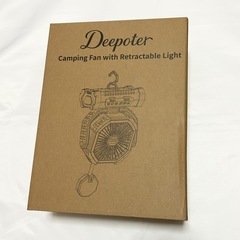【新品】キャンプ用　扇風機の画像