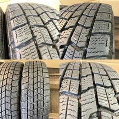 スタッドレス155/65R14 4本／GY ICENAVI7 7分上〜8分上 A4691-02の画像