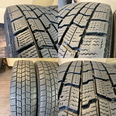 スタッドレス155/65R14 4本／GY ICENAVI7 7分上〜8分上 A4691-02の画像