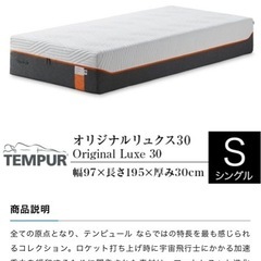 テンピュールベットセット　の画像