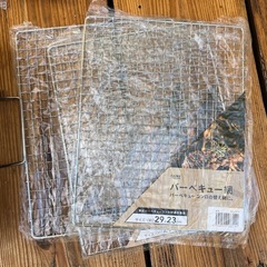 バーベキューグリルセット　未使用の画像