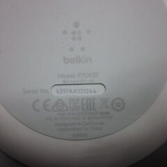 ワイヤレス充電  Belkin Boost Up Wireless Charging Padの画像