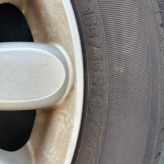 155/65R14 純正ラパン用アルミ付の画像