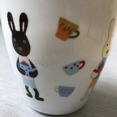 うさぎマグカップの画像