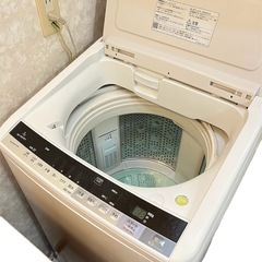 HITACHI　洗濯機　7kg　BEAT WASH　BW-70WVE　2016年　日立の画像
