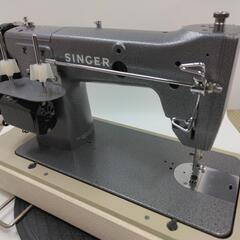 singer 188 pro シンガーミシン プロフェッショナル 職業用 軽工業用 中古 良品 ケース 付属品付けますの画像