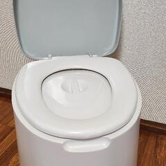 未使用デラックスポータブルトイレKO420の画像