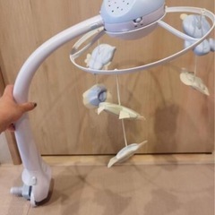 美品 ベッドメリー　モビール　アタッチメント　アームの画像
