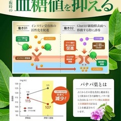【新品未開封】　血糖値サプリの画像