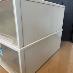 衣装ケース　2個の画像