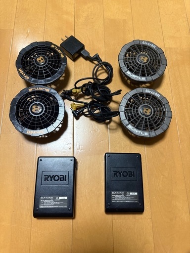 バートル　空調服用ファンセット　10v