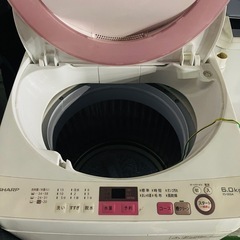 SHARP▪️洗濯機▪️6kg▪️動作確認済みの画像