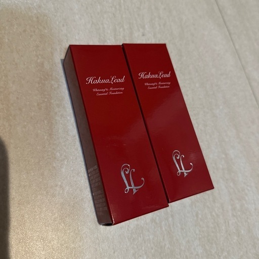 新品未使用 ハクアリード ファンデーション&クリーム 2個セット 】 ハクアリード ホワイトニング＆モイスチャ