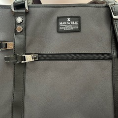 MAKAVELIC ビジネスバッグ グレー の画像