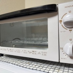 冷蔵庫、洗濯機、電子レンジ、オーブントースターを販売しています。の画像