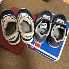 キッズ　スニーカー　子ども靴　17cmの画像