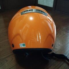 青森市引き取り限定！オレンジカラーヘルメットの画像
